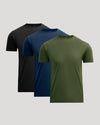 Pima Cotton Blend Crew 3-Pack