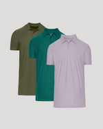 Tall Active Polo 3-Pack