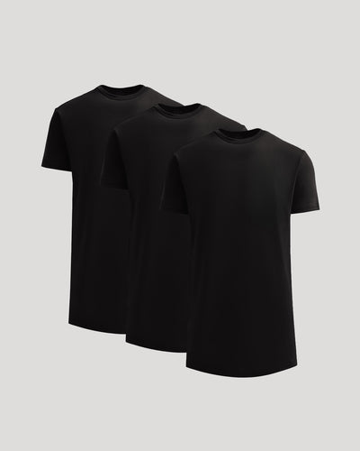 Tall Heavyweight Curved Hem Crew
