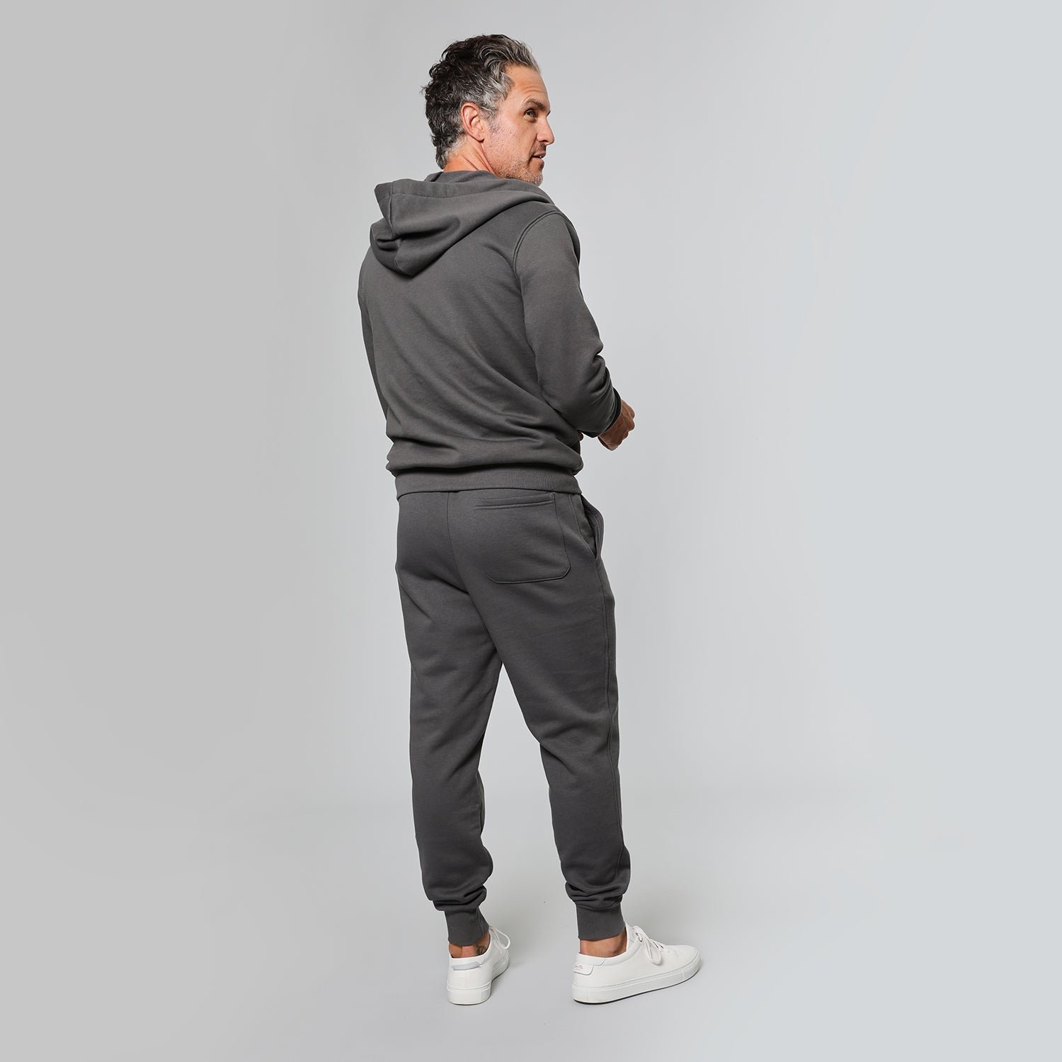Carbon Fleece Pullover Hoodie and Jogger Set