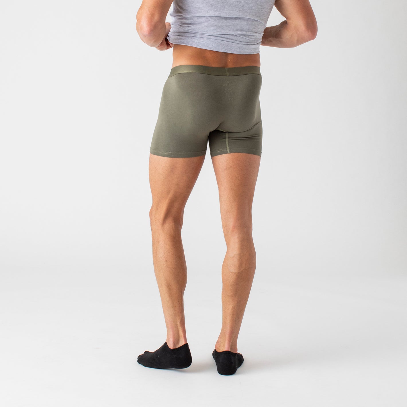 Military Green Boxer Briefs 3 Pack