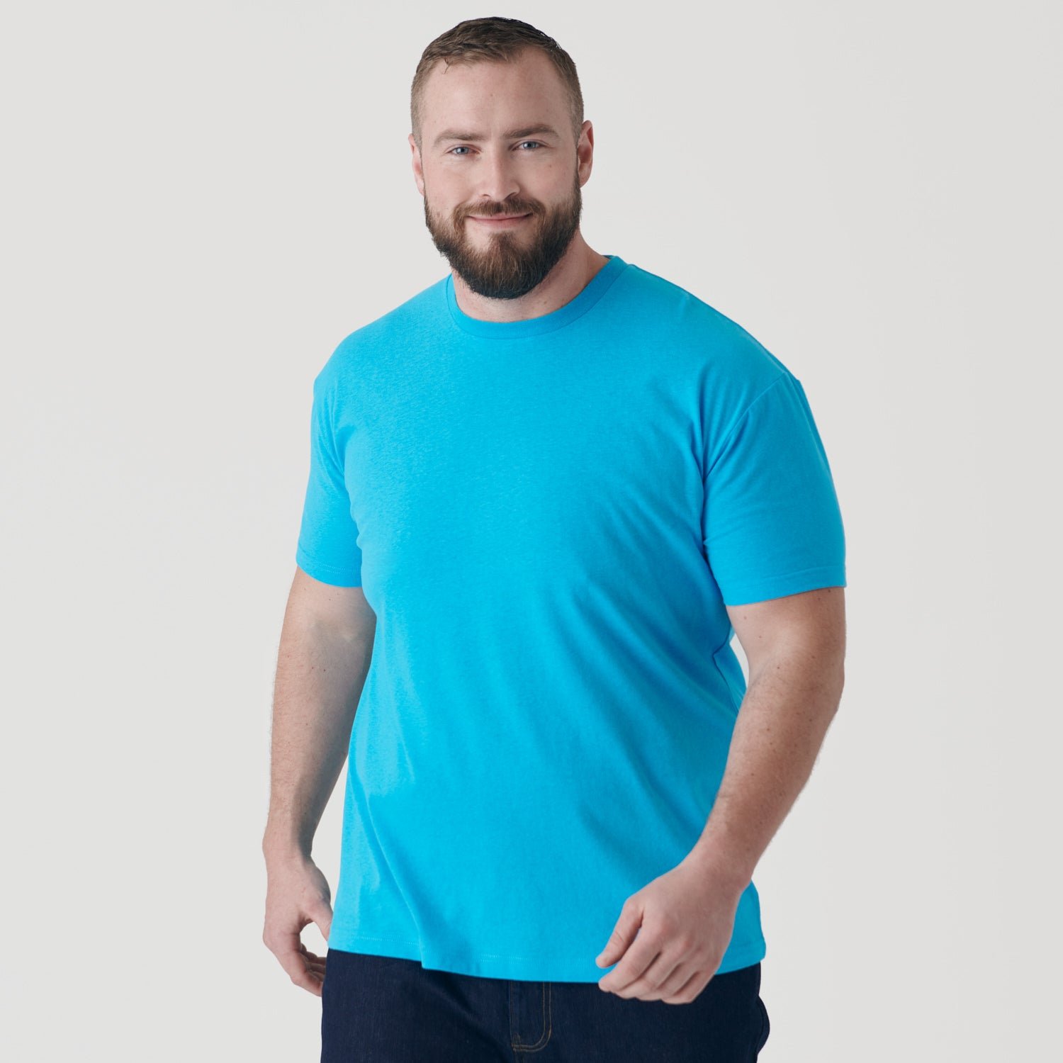Turquoise Crew Neck T-Shirt