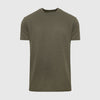 Heather Military Green Classic Crew Neck