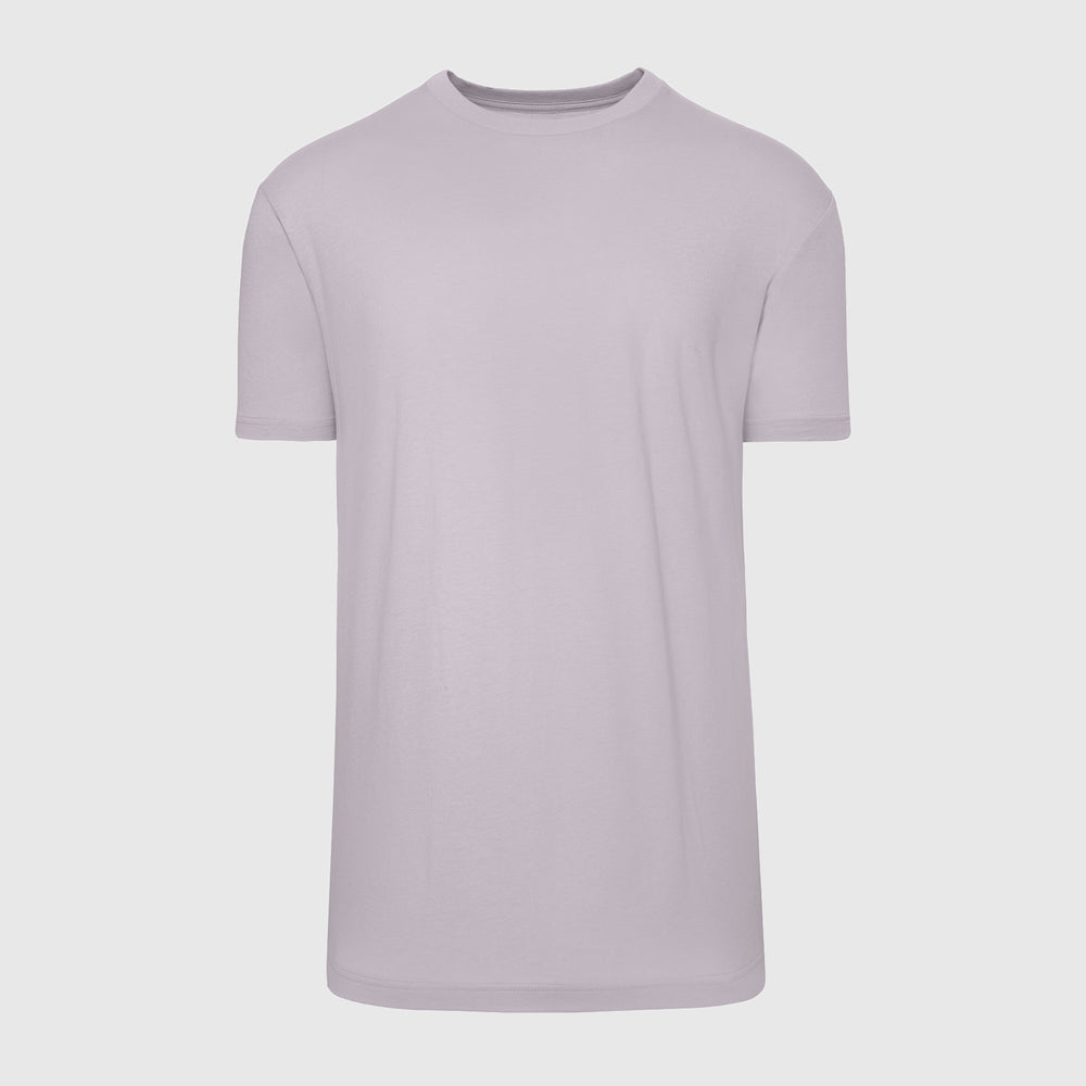 Lilac Gray Crew Neck T-Shirt
