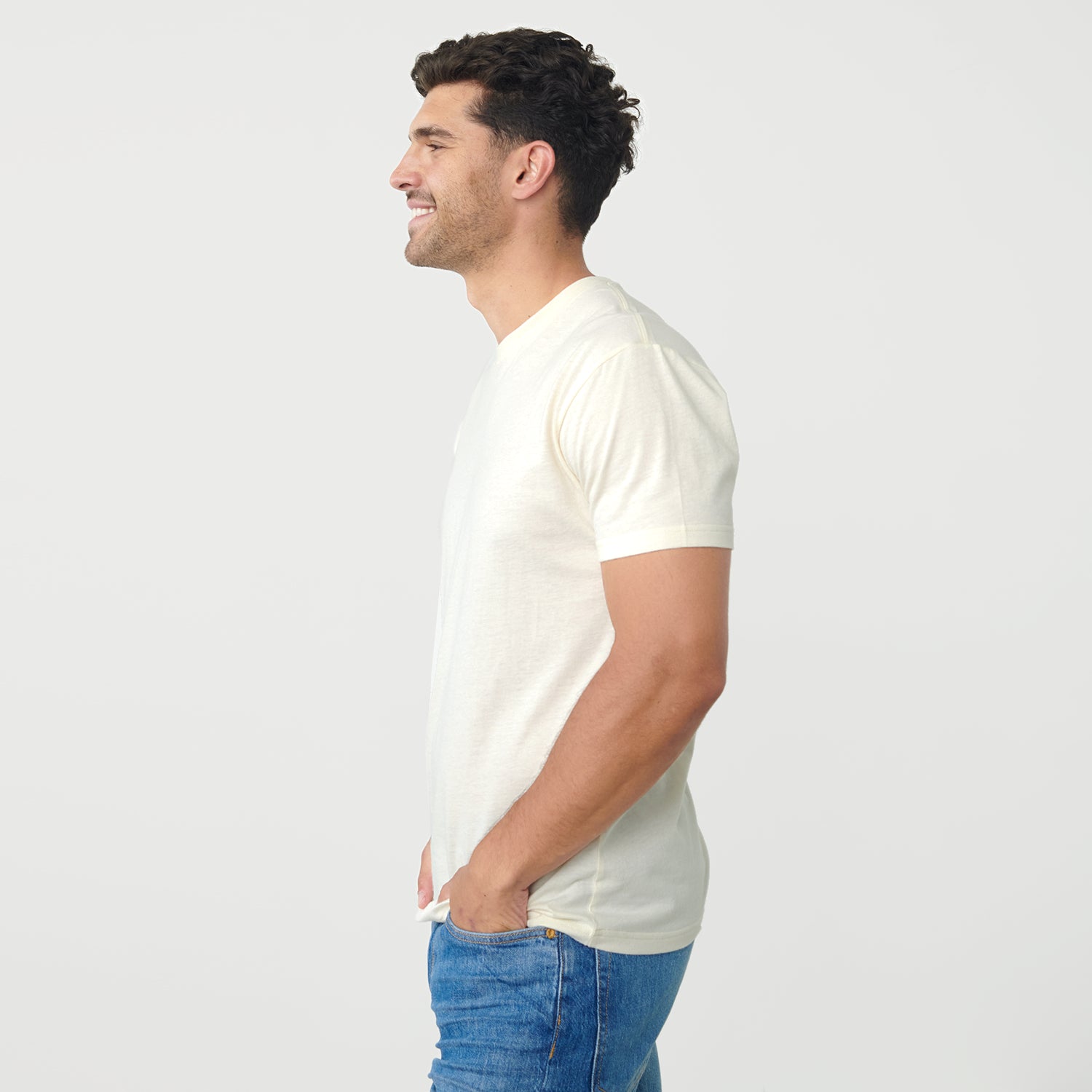 Classic True T-Shirt Off White Crew – Neck