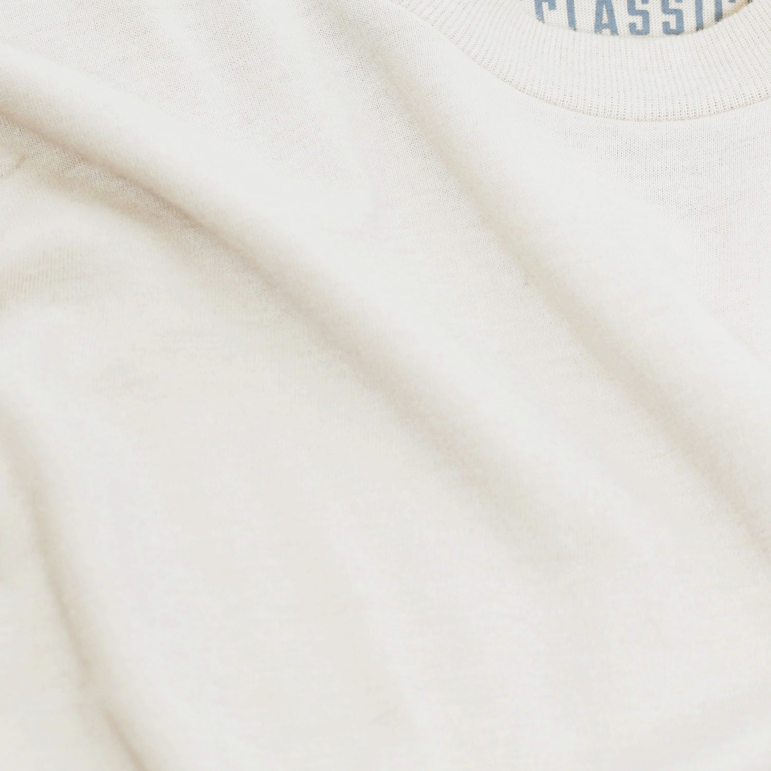 T-Shirt Classic Neck Off White True – Crew