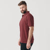 Heather Burgundy Classic Polo