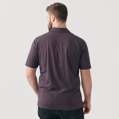 Polo classique - Heather Purple