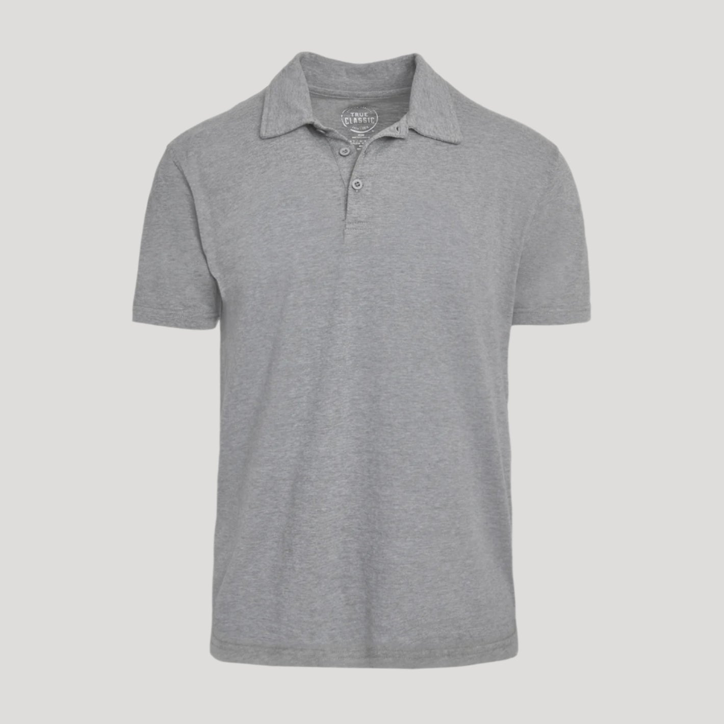 Heather Gray Classic Polo