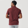 Heather Burgundy Classic Polo