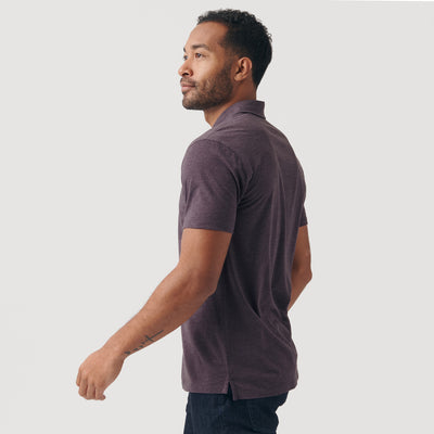 Polo classique - Heather Purple