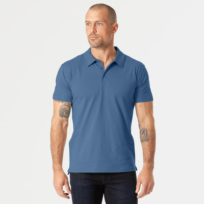Classic Polo - Stone Blue