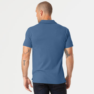 Classic Polo - Stone Blue