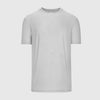 Light Heather Gray Active Crew Neck Tee