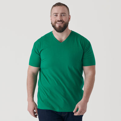 Classic V-Neck - Kelly Green