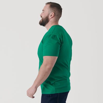 Classic V-Neck - Kelly Green
