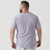 Lilac Gray V Neck T Shirt