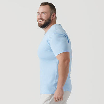 Classic V-Neck - Oxford Blue