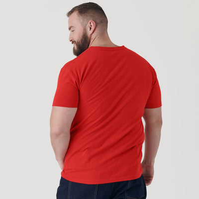 Classic V-Neck - True Red
