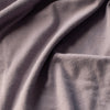 Flint V-Neck Tee, softly draped knit fabric close-up.
