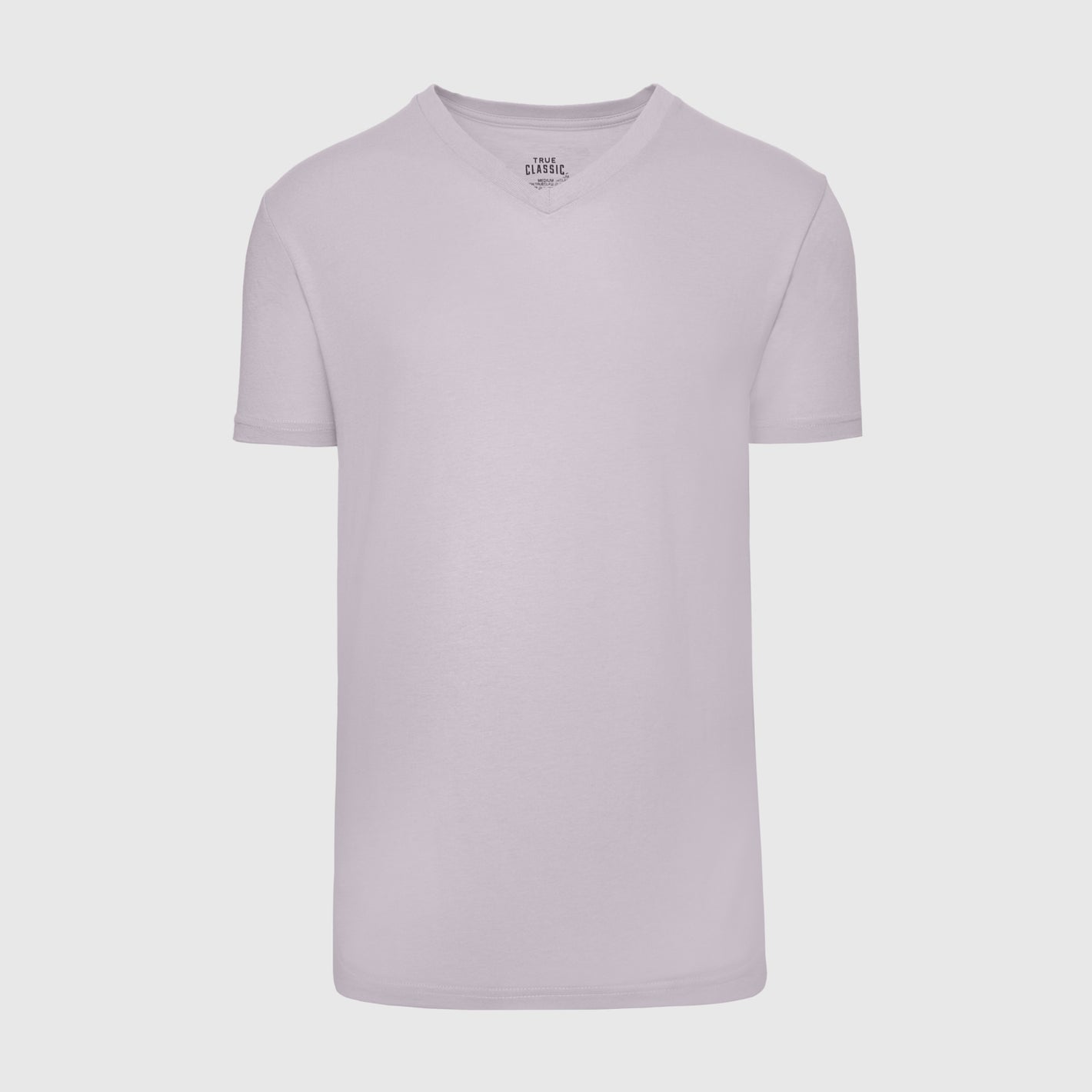 Lilac Gray V Neck T Shirt