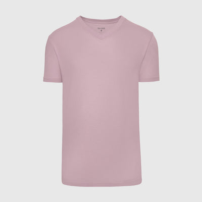 Classic V-Neck - Mineral Mauve