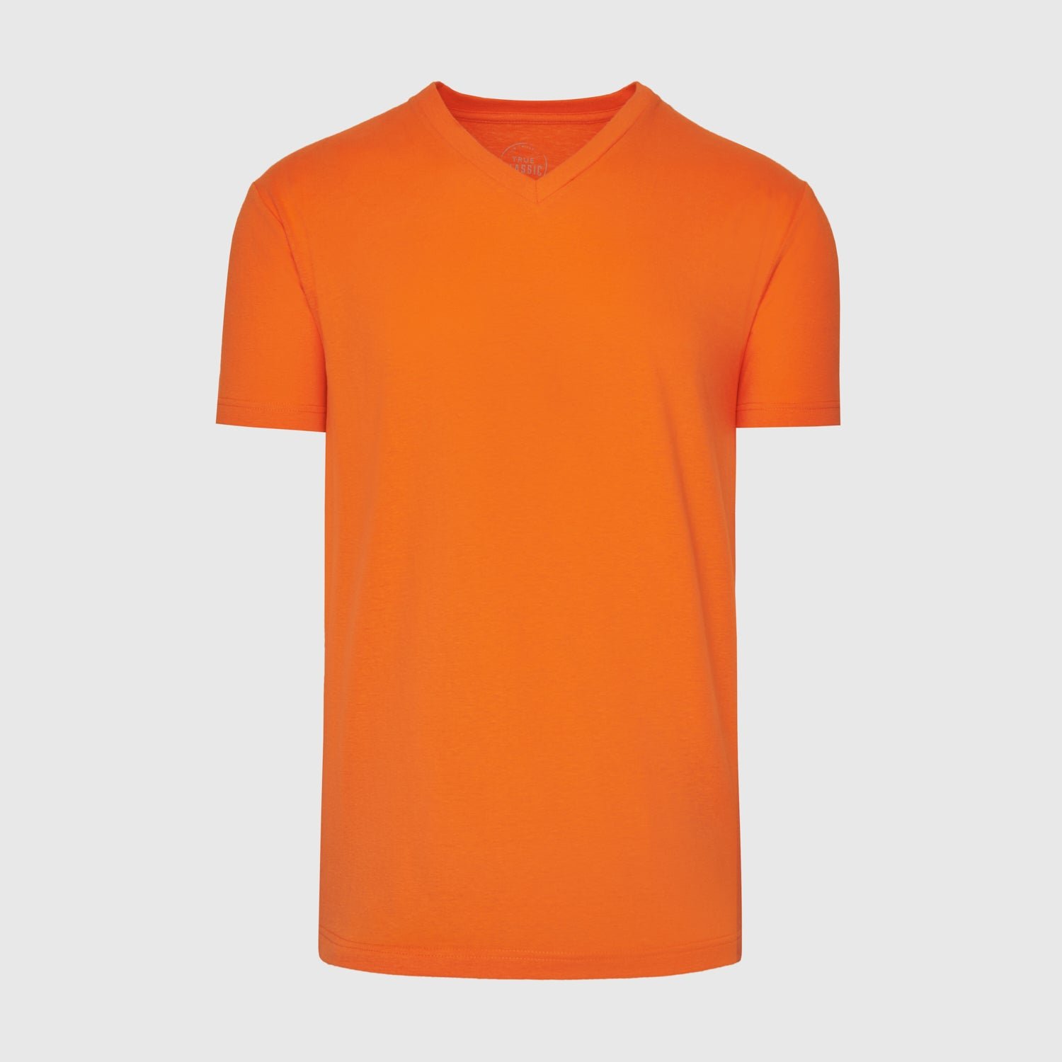 Orange V-Neck T-Shirt
