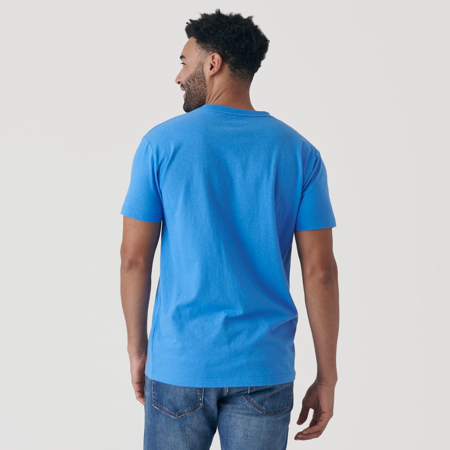 Periwinkle Blue V-Neck T-Shirt