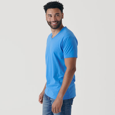 Classic V-Neck - Periwinkle Blue