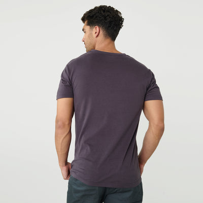 Classic V-Neck - Dark Purple