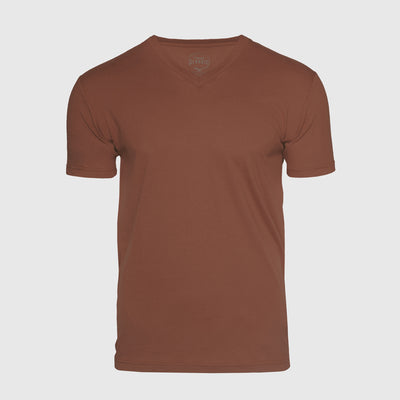 Classic V-Neck - Red Rock
