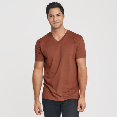 Classic V-Neck - Red Rock