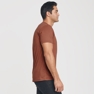 Classic V-Neck - Red Rock