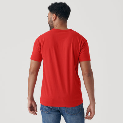 Classic V-Neck - True Red
