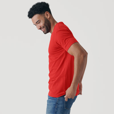 Classic V-Neck - True Red