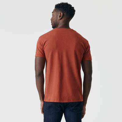 Classic V-Neck - Rust