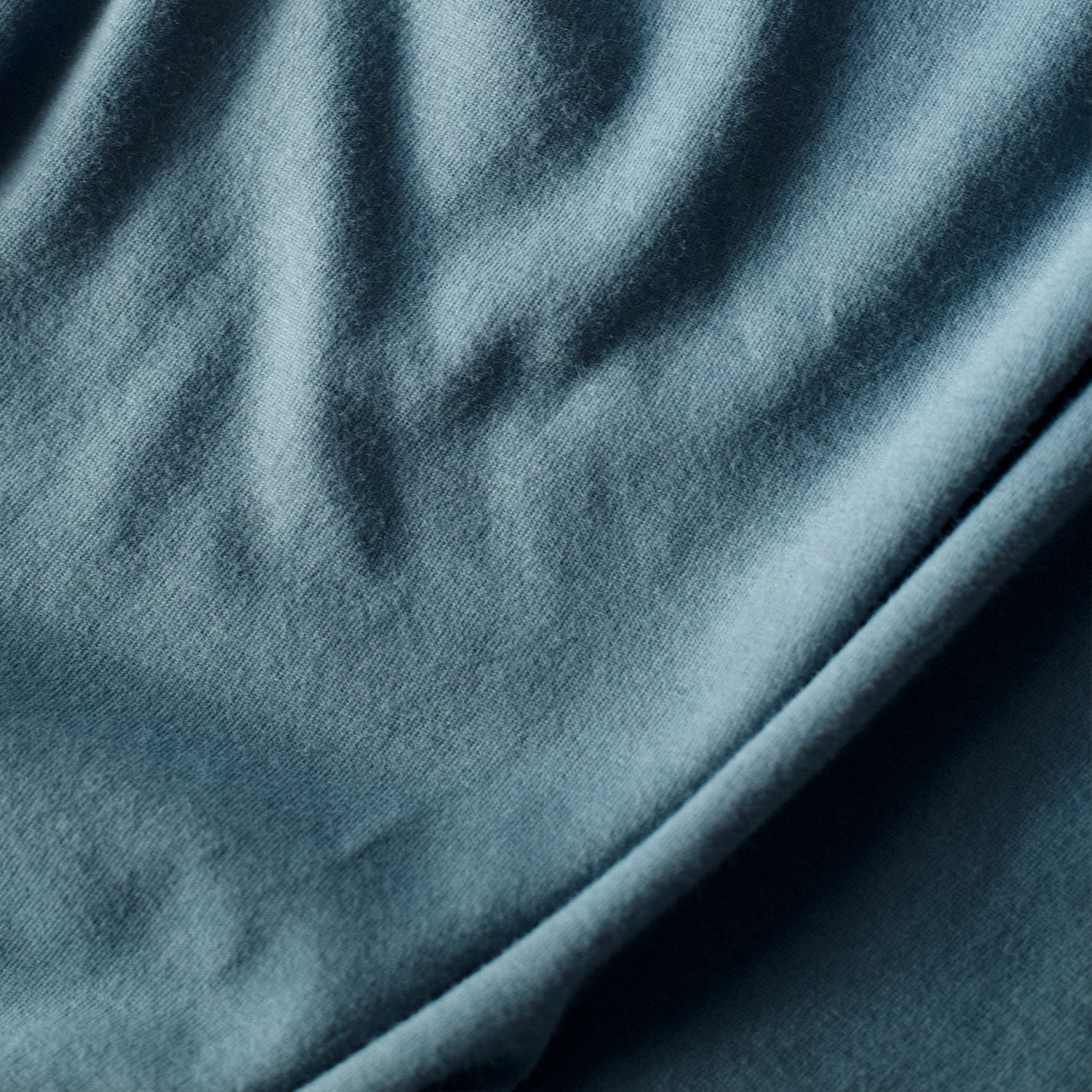 Bluestone Long Sleeve Crew Neck Tee fabric close-up, showcasing texture.