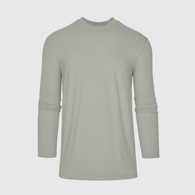 Classic Long Sleeve Crew Neck - Slate Green