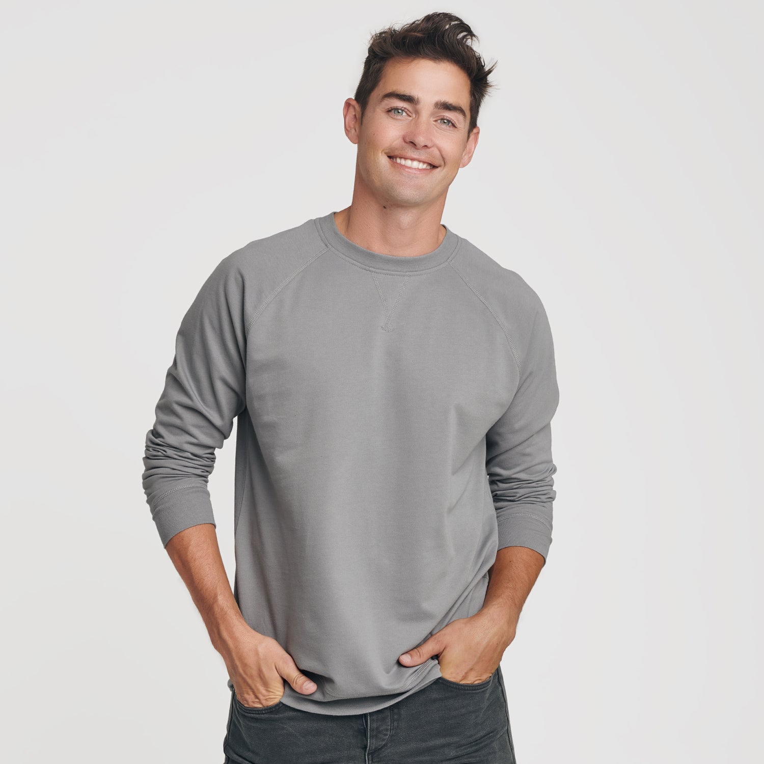 Slate French Terry Sweatshirt – True Classic
