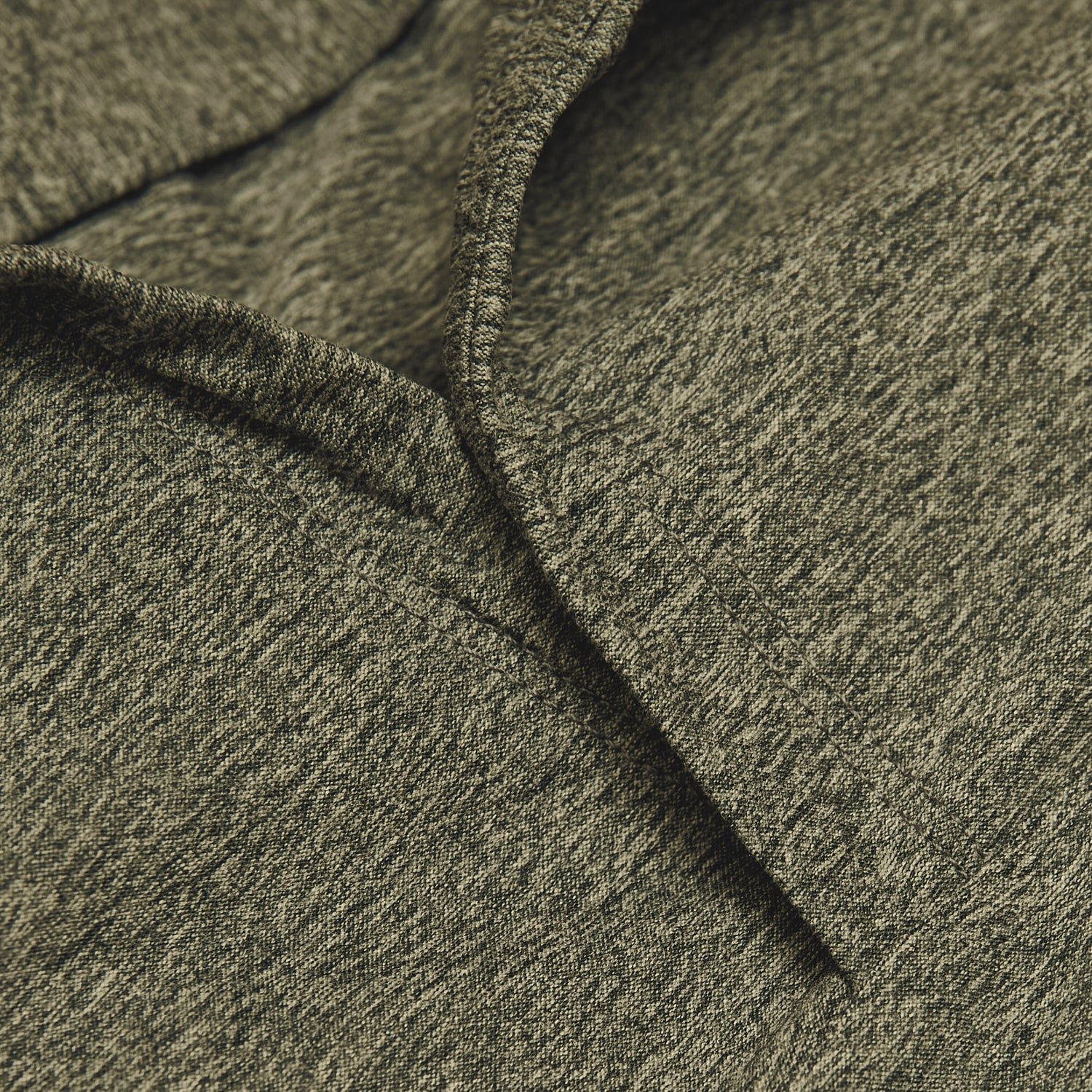 Heather Military Green Active Hoodie