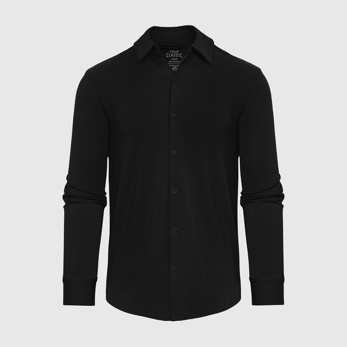 Black Long Sleeve Knit Shirt | Black Long Sleeve Knit Shirt | True Classic Black Long Sleeve Knit Shirt | Black Long Sleeve Knit Shirt | True Classic