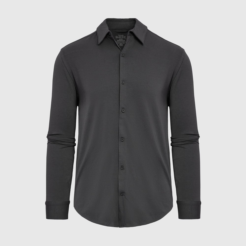 Carbon Long Sleeve Button Up Shirt