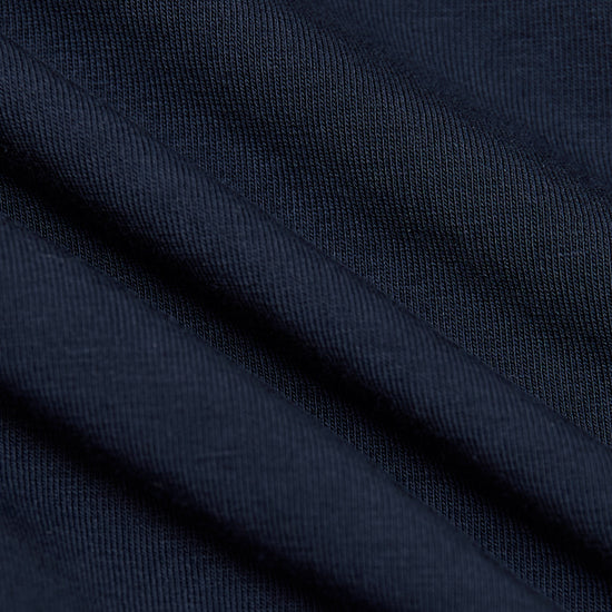 Glam Knit Long Sleeve T-Shirt - Navy