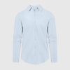 True Classic Men’s Knit Button-Up Shirt, light-blue, long-sleeve, button-down, tailored comfort.
