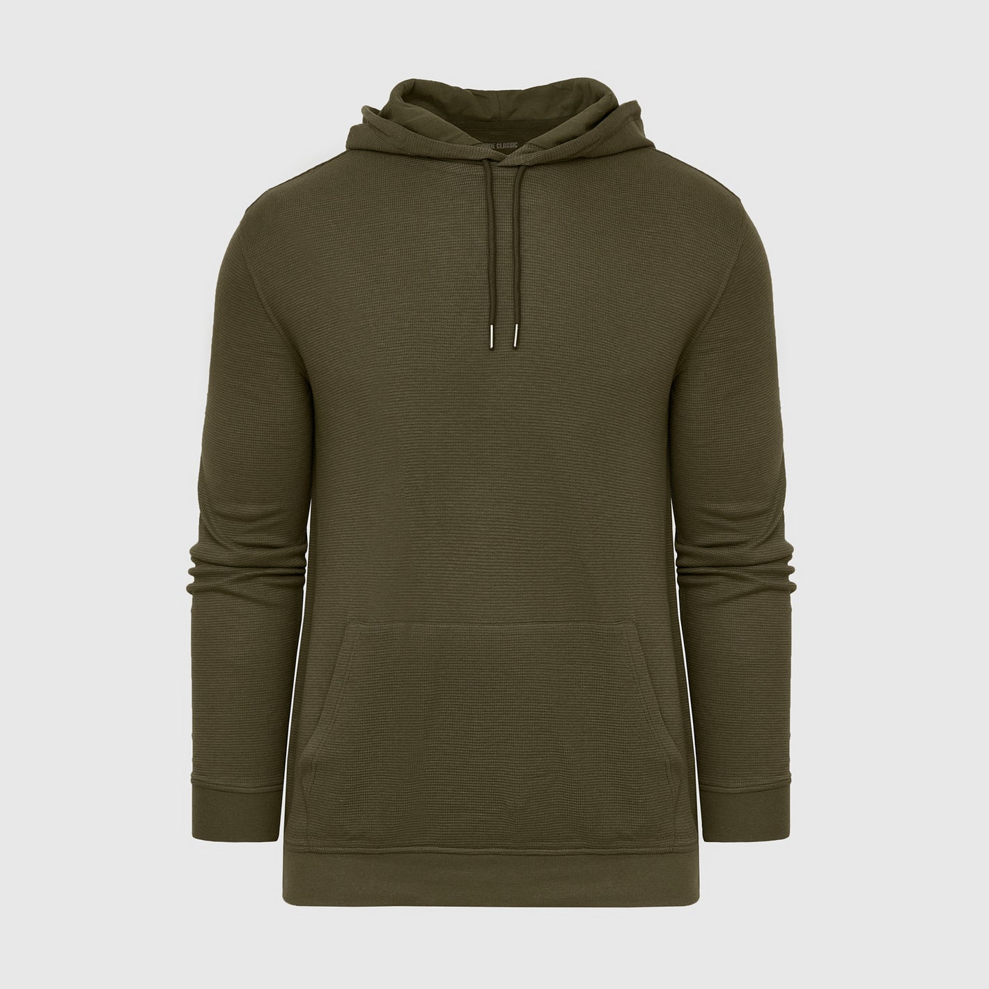 Military Green Waffle Hoodie