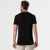 All Black Tall Straight Hem Crew Neck T-Shirt 3-Pack