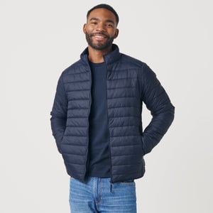 True ClassicNavy Quilted Puffer Jacket
