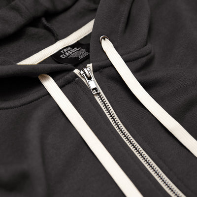 Fleece Full Zip Hoodie - Carbon