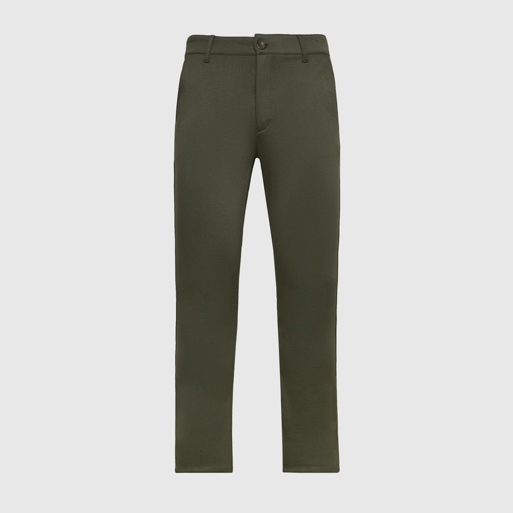 Military Green Comfort Chino Pants