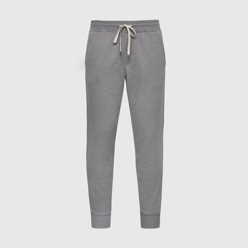 Heather Gray Fleece French Terry Joggers